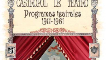 Exposición de programas teatrales históricos en la Biblioteca de Castropol