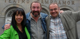 Laura Iglesia, José Antonio Lobato, Andrés Presumido: Lo suyo es puro teatro