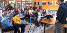 Eloy Moreno ¡en la Biblioteca de Vega-La Camocha!