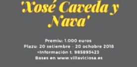 Convocáu II Premiu de Relatos Curtios Xosé Caveda y Nava