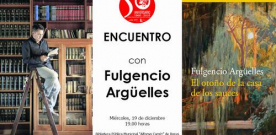 Encuentro con Fulgencio Argüelles en la Biblioteca de Roces (Gijón)