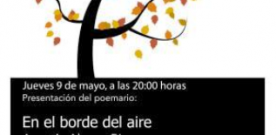 Presentación de ‘En el borde del aire’ de Agustín Alonso Biscayar