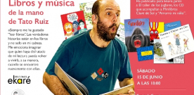 ‘Libros y música de la mano de Tato Ruiz’ en Punto de Cuento