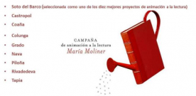 Nueve bibliotecas asturianas premiadas en la XX Campaña de Animación a la Lectura María Moliner