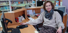 Carmen Prieto Suárez, bibliotecaria de Los Campos
