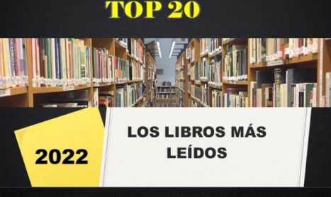 Los más leídos en nuestras bibliotecas (2022)