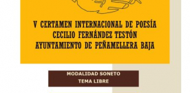 Convocado el Certamen de Poesía Cecilio J. Fernández Testón