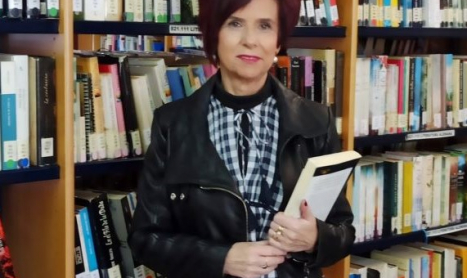María José Ortiz Noriega, bibliotecaria de Blimea