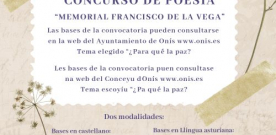 Convocada la VI Edición del Concurso de Poesía “Memorial Francisco de la Vega”