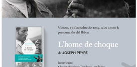 Presentación de ‘L’home de choque’ de Joseph Peyré en La Buena Letra
