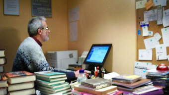 Félix Menéndez González, bibliotecario de Vegadeo