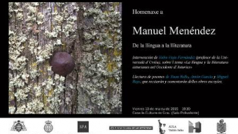 Homenaxe a Manuel Menéndez en Grau