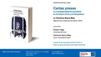 Presentación de ‘Cartas presas’ de Verónica Sierra Blas