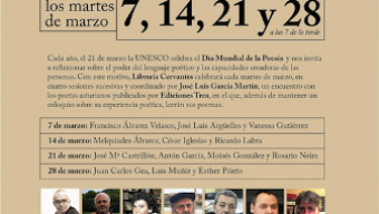 Encuentros con poetas asturianos en la Librería Cervantes