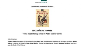 Presentación de ‘Llazarín de Tormes’ n’asturianu