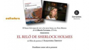 Alejandra Sirvent presenta ‘El reló de Sherlock Holmes’