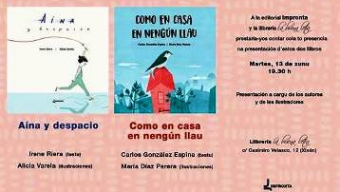 Presentación doble de la editorial Impronta en Xixón