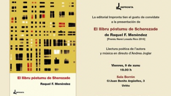 Presentación de ‘El llibru póstumu’ de Raquel F. Menéndez