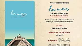 Dolfo Camilo Díaz presenta el so llibro ‘La mar’, IX Premiu María Josefa Canellada de Lliteratura Infantil