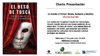 Vicente Garrido en la Biblioteca de La Granja