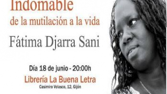 Presentación de ‘Indomable. De la mutilación a la vida’ de Fátima Djarra Sani