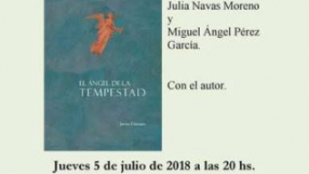 Presentación de ‘Ángel de la tempestad’ de Javier Dámaso