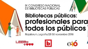 Abierto el plazo de inscripción del IX Congreso de Bibliotecas Públicas