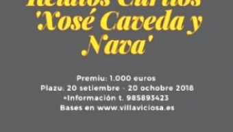 Convocáu II Premiu de Relatos Curtios Xosé Caveda y Nava