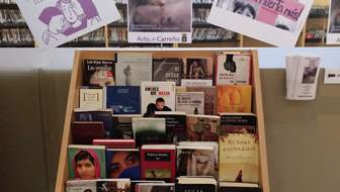 La Biblioteca de Candás contra la violencia de género