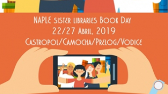 Naple sister libraries celebran en redes sociales el Día del Libro