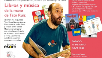 ‘Libros y música de la mano de Tato Ruiz’ en Punto de Cuento