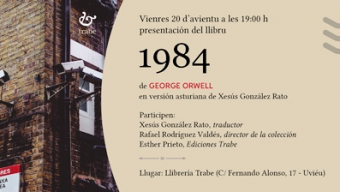 Preséntase la traducción al asturianu de ’1984′ de George Orwell
