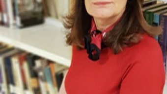 Beatriz Santillán González, bibliotecaria de Ribera de Arriba