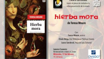 Presentación virtual de ‘Hierba mora’ de Teresa Moure