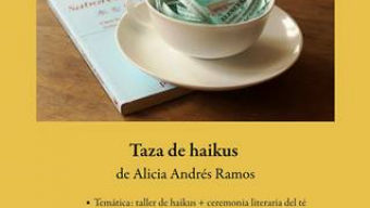 Taza de haikus de Alicia Andrés Ramos en Grau