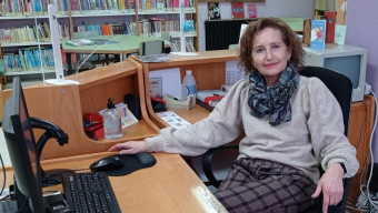 Carmen Prieto Suárez, bibliotecaria de Los Campos