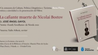 Presentación del llibru ‘La cafiante muerte de Nicolai Bostov’ de José Ángel Gayol