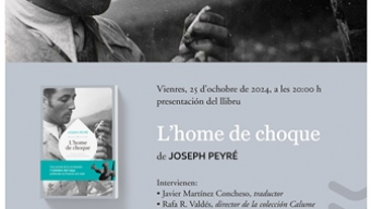 Presentación de ‘L’home de choque’ de Joseph Peyré en La Buena Letra