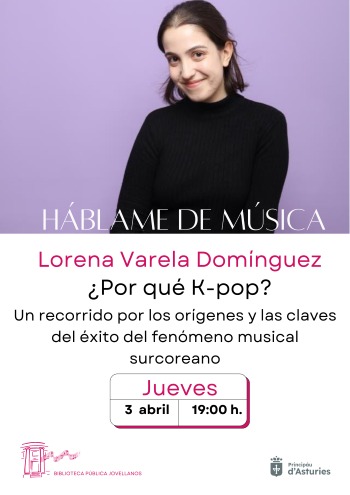 Lorena Varela en la Biblioteca Pública «Jovellanos» de Gijón